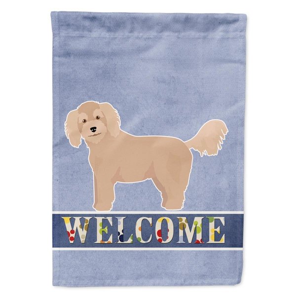 Carolines Treasures Bichpoo Welcome Garden Size Flag CK3712GF